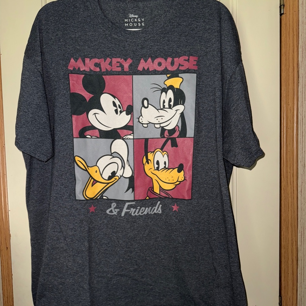 Disney Charcoal Mickey Mouse Tee